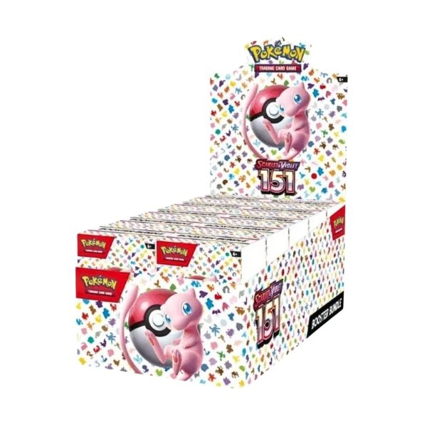 Case sigillato da 10 Bundle Confezione da 6 buste – Scarlatto e Violetto – 151 ITA