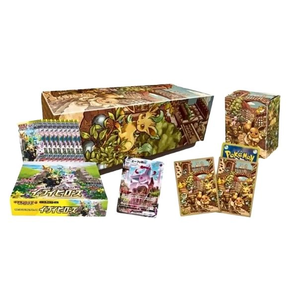 Pokémon Eevee Heroes Set Gym Box versione Giapponese