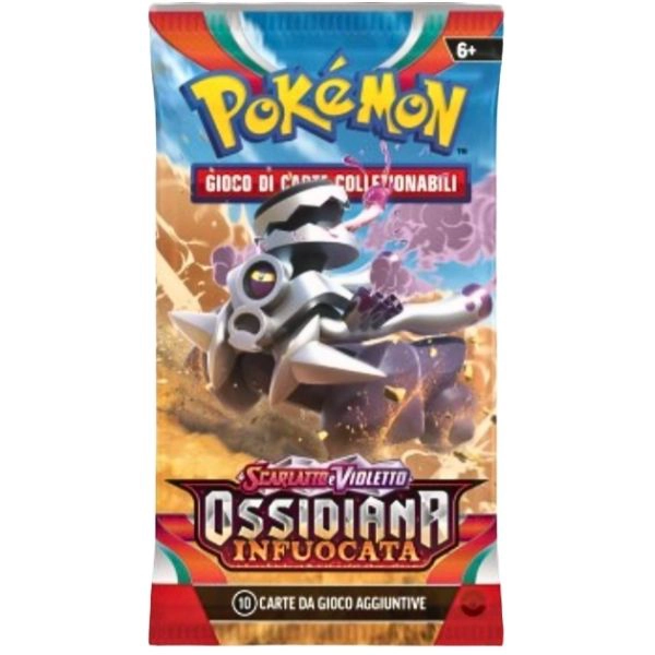 Pokémon Ossidiana Infuocata 10 carte (ITA)