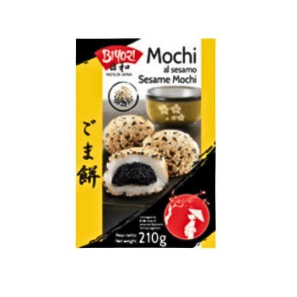Mochi al Sesamo - Dolcetti di Riso Glutinoso
