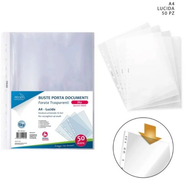 Pryma - Linea Sky Busta Porta Documenti A4