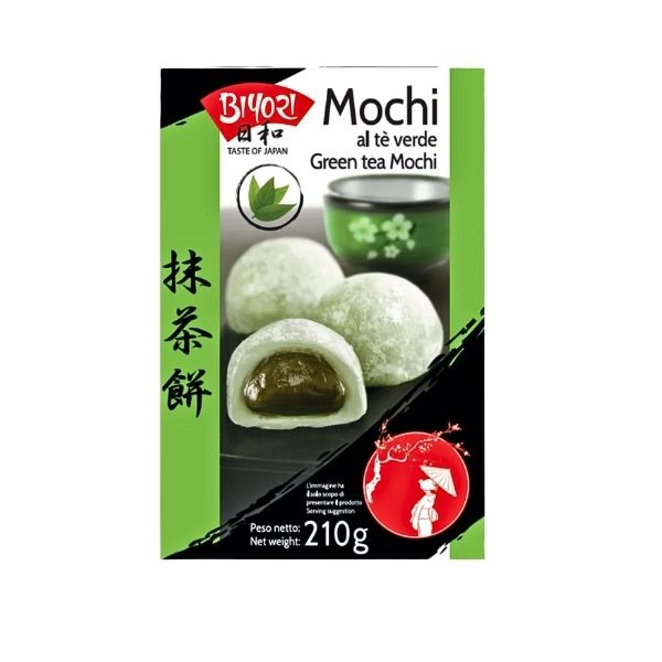 Mochi al Tè Verde - Dolcetti di Riso Glutinoso