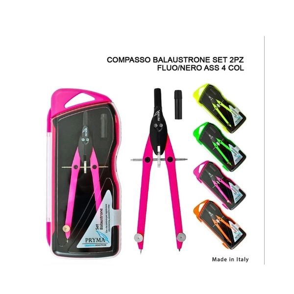 Compasso Balaustrone Pryma 2pz Fluo