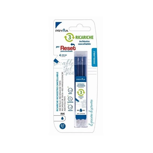 Ricariche Inchiostro Cancellabile 0.7mm – Blu