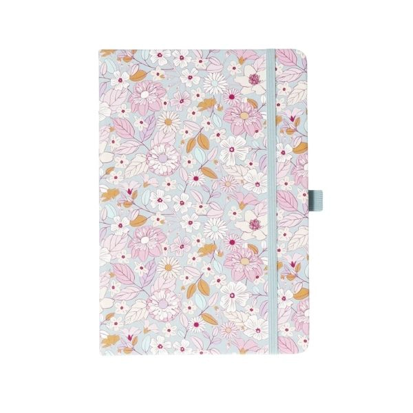 Quaderno Appunti 1R 21x14 cm - Copertina Floreale