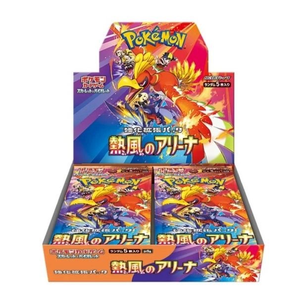 Pokémon SV9a Heat Wave Arena – Booster Box [JAP]