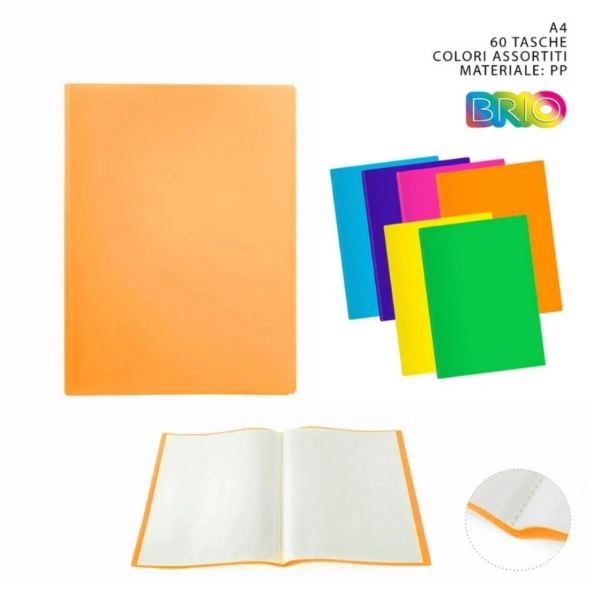 Pryma - Portalistino Flessibile A4 60 Tasche