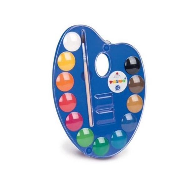 Tavolozza 12 Acquerelli 25 mm