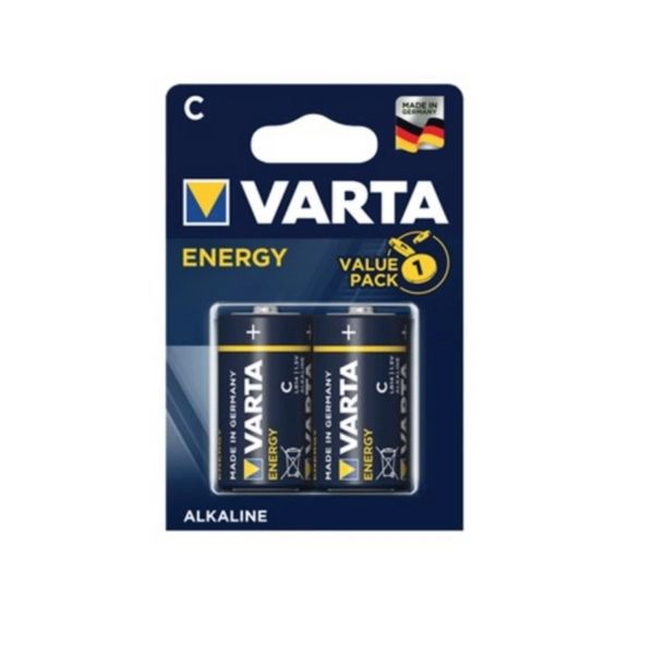 Pila Mezza Torcia C Energy Varta Alcalina Volt 1.5 BL2