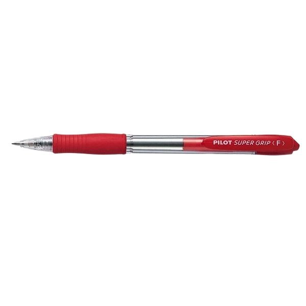 Penna Pilot Super Grip F 0.7 Rossa