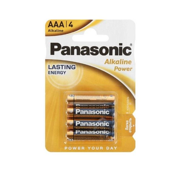 Panasonic Blister 4 Ministilo Alkaline Power AAA