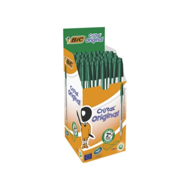 BIC Cristal Original Penne a Sfera Verdi