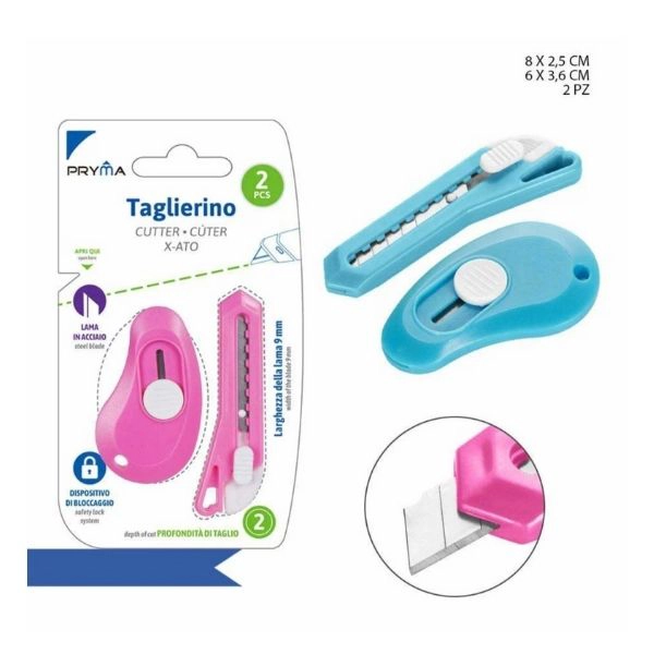Set Taglierini di Precisione Pryma 8x2.5cm e 6x3.6cm