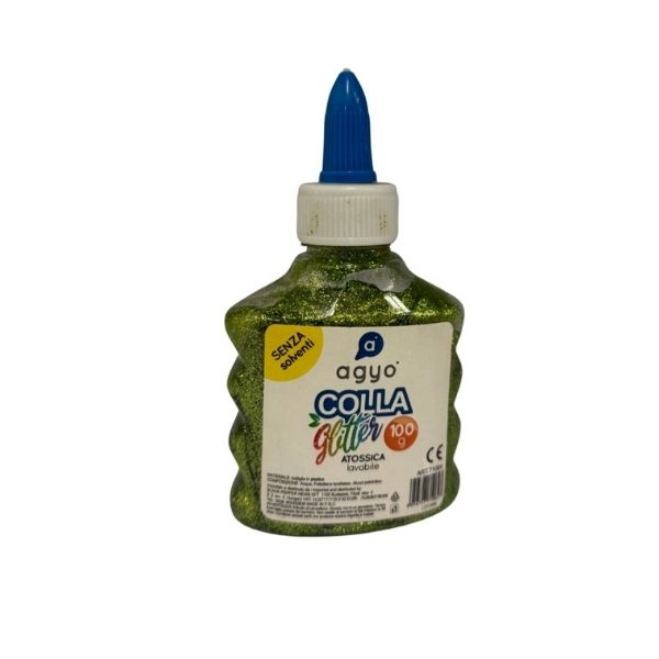 Colla Glitter Verde 100g