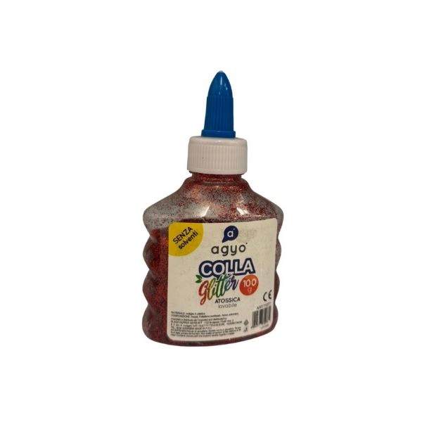 Colla Glitter Rossa 100g