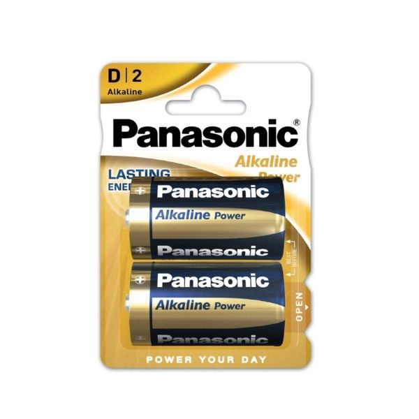 Panasonic Blister 2 Pile Torcia Alcaline
