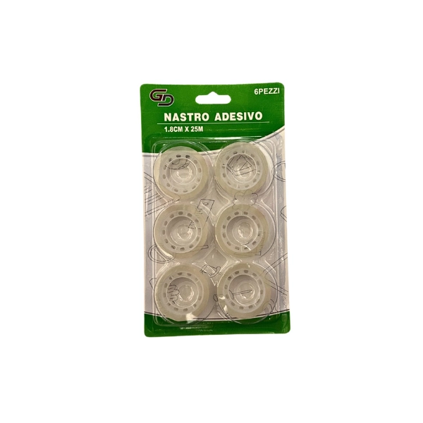 GD - Nastro Adesivo Trasparente 1.8cm x 25m