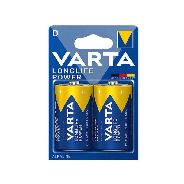 Varta Battery Alkaline LR20 1.5V BL2