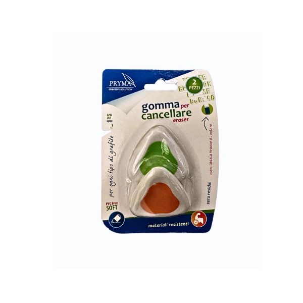 Pryma - Gomma per Cancellare 2 Pezzi