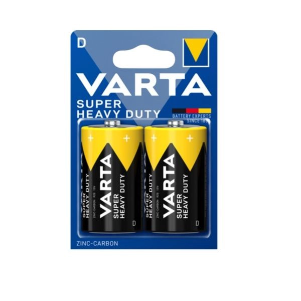 D Torcia Zinco Carbone Varta Super Pila BL2