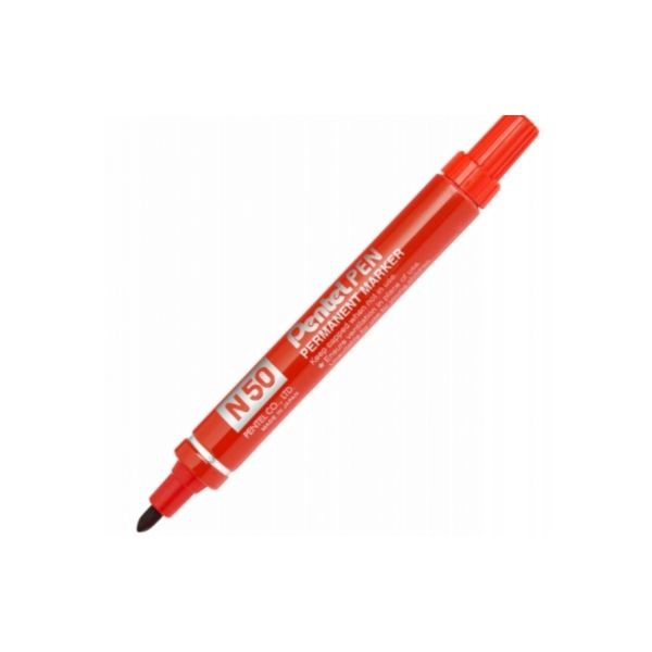 Pentel N50 Permanent Marker - Red