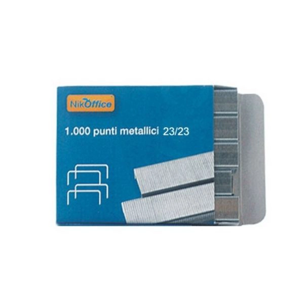 Punti Cucitrice 23/23 - Confezione da 1000 Punti Nik