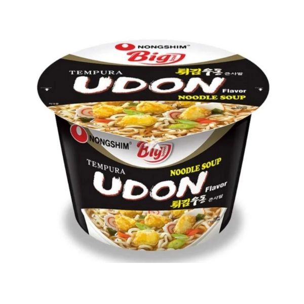 Nongshim Big Bowl – Tempura Udon Noodle Soup 111g