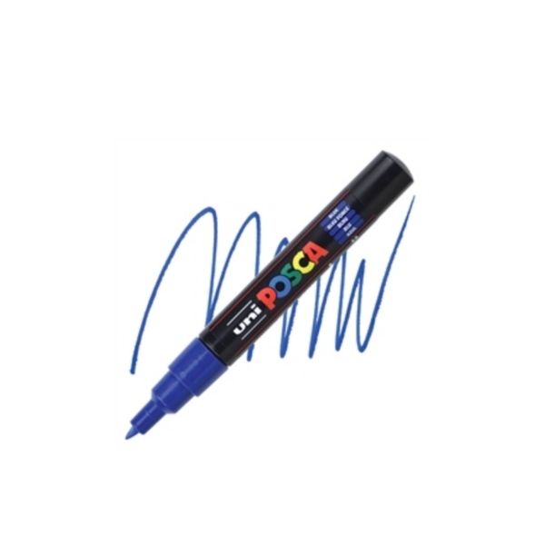 Acrylic Marker Posca PC-1M Extra Fine Blue