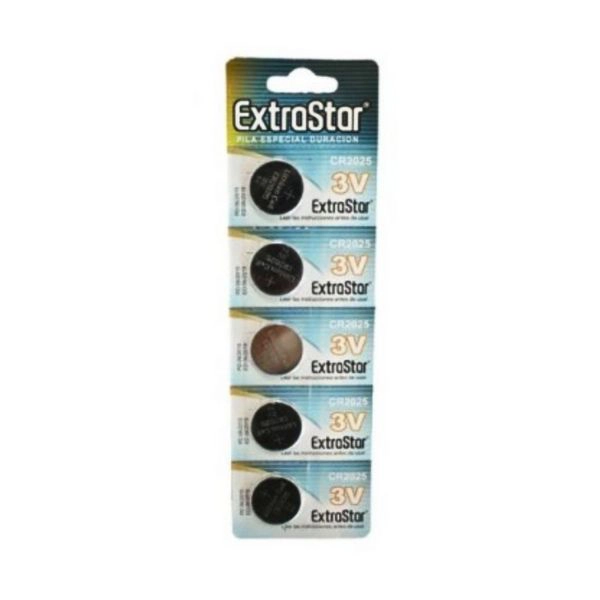 Batterie a Bottone ExtraStar CR2025 3V al Litio