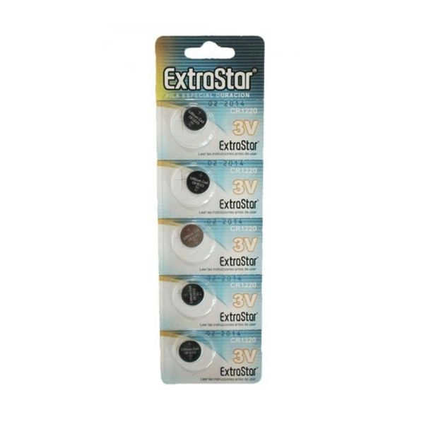 Batterie a Bottone ExtraStar CR1220 3V al Litio