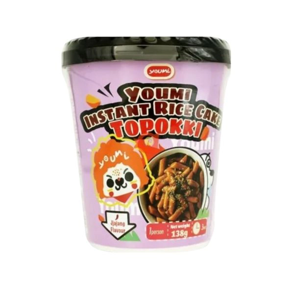 Youmi Instant Rice Cake Topokki Jjajang 138g
