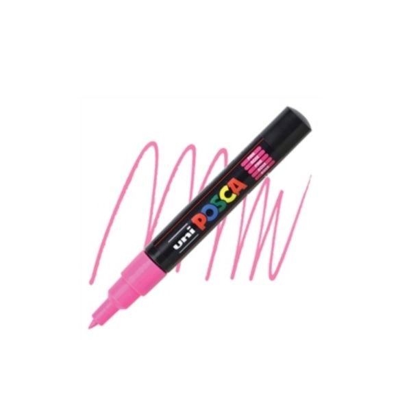 Acrylic Marker Posca PC-1M Extra Fine Pink