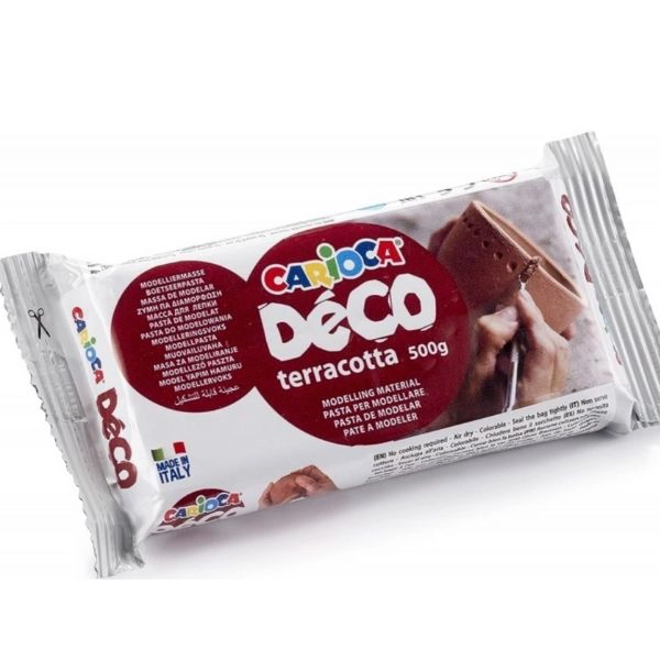 Pasta Modellabile Terracotta Carioca Decò - 500g