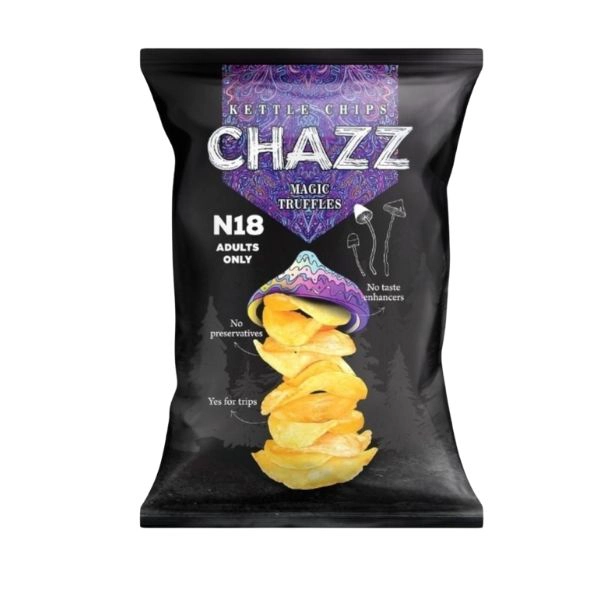 Chazz 18+ Naughty Cheddar Potato Chips