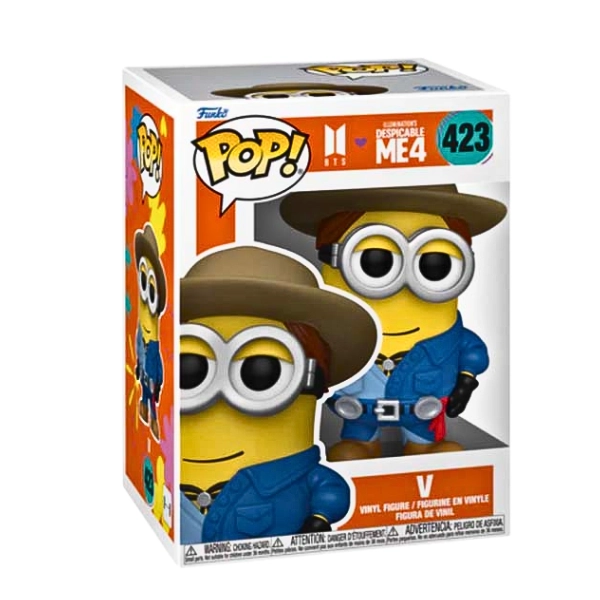 Funko Pop Minions BTS V Cattivissimo Me 4 – Vinyl Figure #423