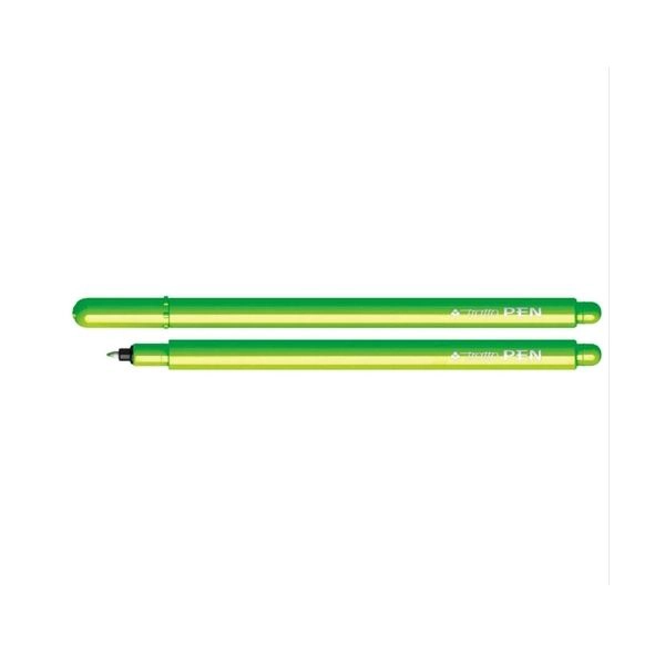 PENNARELLO TRATTO PEN NEW METAL VERDE FLUORESCENTE