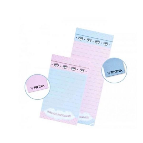 Set 2 Block Notes Chiara Ferragni 22x9 cm + 15x9 cm