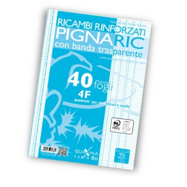 Ricambi Rinforzati PignaRic A4 - 40 Fogli