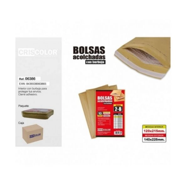 Busta Imbottita N2 140x225 mm Criscolor