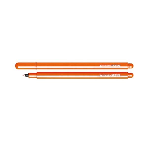 PENNARELLO TRATTO PEN NEW METAL ARANCIONE FLUORESCENTE