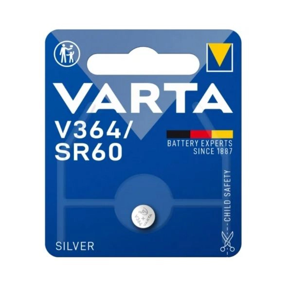 Varta V364 Batteria a Bottone SR60 Argento