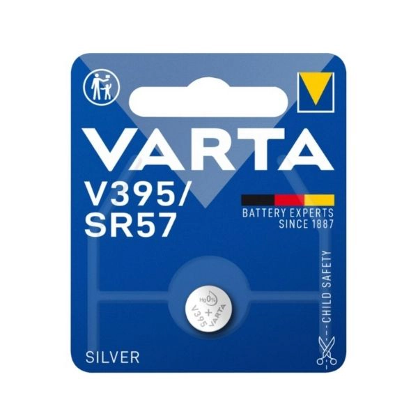 Varta V395 Batteria a Bottone SR57 Argento