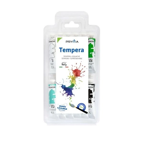 Tempera Superlavabile | 12 Colori