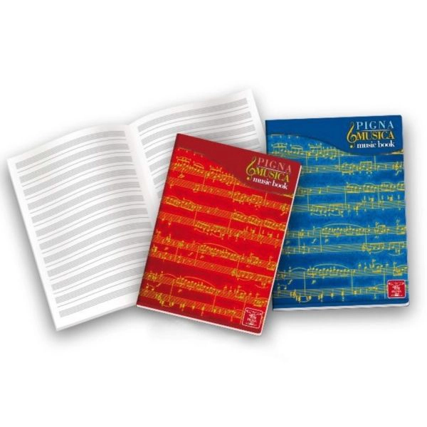 Quaderno Maxi Musica Pigna - 16 Fogli Pentagrammati