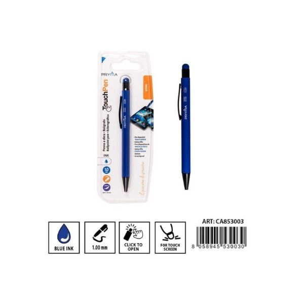 Pryma - Penna con Punta Tattile 1.0mm Nera