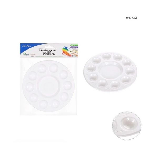 Pryma - Tavolozza pittura plastica D17Cm
