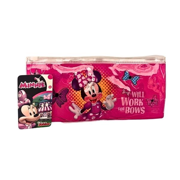 Astuccio Minnie con Zip - Design Rosa