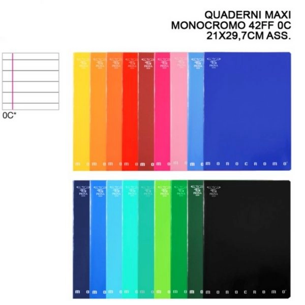 Quaderno Monocromo A4 0B