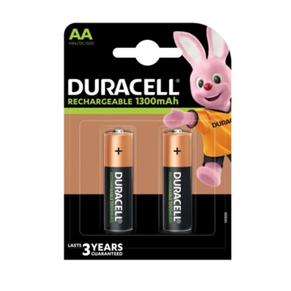 Duracell 2 Pile AA Ricaricabili