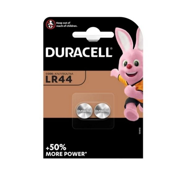 Bottone Alcalina LR44 – Duracell
